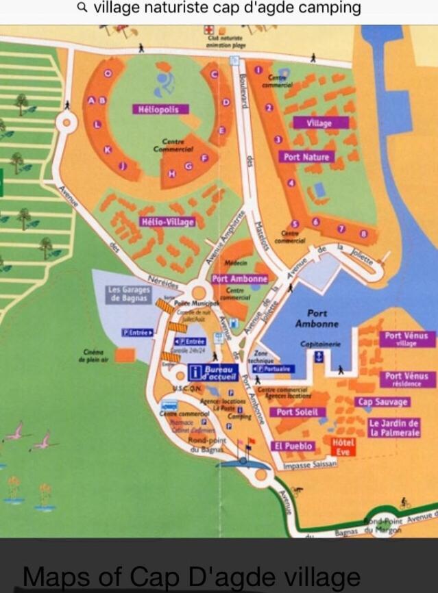 Au Coeur Du Village Naturiste Agde Buitenkant foto